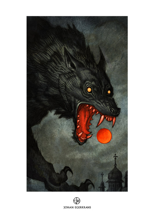 Varcolac poster — Johan Egerkrans The Undead